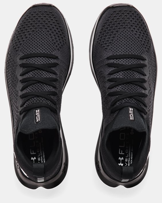 Men's UA Flow Knit Running Shoes, Black, pdpMainDesktop image number 2